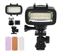 ACOGEDO 40m Underwater Photography Fill Light Diving Camera LED Video Light 5500K of Accessories the Depth to Exquisite Small and Does Convenient Block Underwater