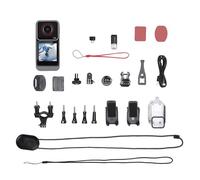 ACOGEDO 4K Thumb Action Camera, 20MP Photos 140 Degree Wide Angle Lens 64GB Memory 6 Axis EIS Horizon Correction, with Rainproof Case and Magnetic Clamp Travel Bloggers Social