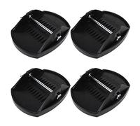 ACOGEDO 4PCS Pads Set Wheel Foot Leg Support Stop Leveller Parking Auxiliary Balance Pads for RV Trailer Auxiliary Balance Ca Support PadsJack LevellerJack Foot LevellerJack