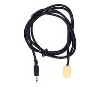 ACOGEDO 59.-Inch 6-Pin -IN Input Adapter Cable Compatible with Grande Punto Stereo - 3.5mm Plug-and-Play Replacement for MP3 Players Smartphones Game Consoles