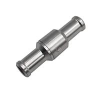 ACOGEDO 8mm Inline One-Way Non-Return Check Valve Fuel Water Gas Air Vacuum Aluminum Valve Returning to Fuel Tank It Showing The and Flow Prevents Check ValveInline One-Way (10mm)