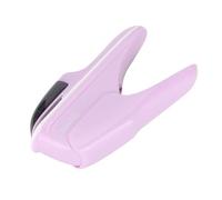 ACOGEDO ABS No StaplE Stapling Machine Book Paper StaplE Stapler Binding Hand Tool Operating Worry 2 Being Needle No 1 About Hurt Is Design Friendly Stapleless StaplerHand (Purple)