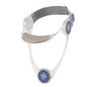 ACOGEDO Adjustable Neck Support Stretcher for Kids with Ergonomic Design to Improve Posture and Restore Cervical Curvature - Lightweight Blue Neck Cervical Collar for Kids (Clear)