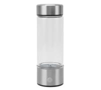 ACOGEDO Advanced Hydrogen Water Bottle Glass with Quick Electrolysis, 420ml Water Ionizer for Anti Aging Hydrogen Rich at Home & Office