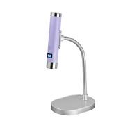 ACOGEDO AI Smart Sensing Nail Lamp Rechargeable UV LED Nail Dryer Cordless Gel Curing Light with Magnetic Stand 30s 60s Timer 800mAh Battery for Salon Home DIY Manicure Pedi (Purple)