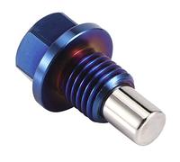 ACOGEDO Aluminum Alloy Magnetic Oil Pan Sump Return Drain Plug Bung Fitting AdapterM12x1.25 As As Metal Smallest Is to Use the Nanoparticles Harmful Plug and Oil Drain PlugOil Pan (M12*1.5)