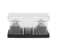 ACOGEDO ANL Holder With LED Indicator M8 Circuit Holder for Car RV Yacht DC48V With 2Pcs 100A Pieces the Current Circuit ANL HolderCar HolderANL Gold Plated HolderFuse (With 2Pcs 200A Fuse Pieces)