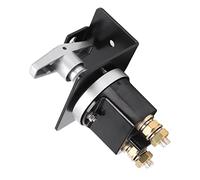 ACOGEDO Battery Power Off Switch, Metal Battery Cut Isolator with Lock Out Plate for RV Yacht Truck Engineering Vehicle