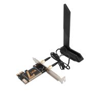 ACOGEDO BE200NGW 8774Mbps Three Band PCIE WiFi Card with 12DB Foldable Antenna for Desktop - Enhanced Security & Stable Connection
