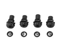 ACOGEDO Blind Rivet Tool Retention Nosepiece Rivet Tool Nozzle Gun Tip 4 Sizes 3/16in 7/32in 1/4in 9/32in Steel Retention Nose Pieces with Etched Size Markings for 2660 M18 Fuel