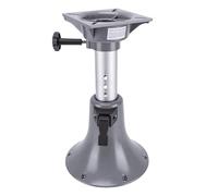 ACOGEDO Boat Seat Pedestal, Adjustable Height 13.2 to 17.1 Inches 360 Degree Swivel with Locking Knob, for Marine Yacht RV Fishing Boat