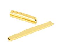 ACOGEDO Brass Guitar Upper Nut Bottom Saddle Repair Replacement Accessory for Folk Guitars Applicable to Folk w NutGuitar SaddleGuitar Saddle NutBrass SaddleBrass