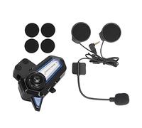 ACOGEDO BT31 Motorcycle Helmet Headset Hands Stereo Noise Cancelling Headset with Flashlight a Connection the Swi Motorcycle Helmet HeadsetBluetooth Moto IntercomMotorcycle