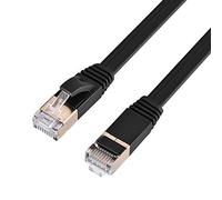 ACOGEDO CAT7 RJ45 600MHz Patch Shielded Lan Cable Flat Ethernet Cord 15m Stable to 4 By Bandw RJ45 Lan CableCAT7 CableCAT7 CableFlat Ethernet CableRJ45 Patch Cable (15m / 49.2ft)