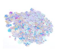 ACOGEDO Colorful Blue Flower Shaped Glitter Sequins for Party and Wedding Decorations with Premium Quality and Versatile Usage (#3)