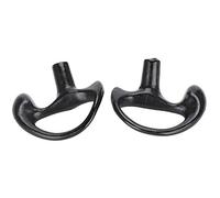 ACOGEDO Comfortable Black Silica Gel Ear Mould Replacement for Most Coil Tube Audio Kits Long Life Ear Easy Deform Achieve Light Delicate Appearance Sound Can and The (M)