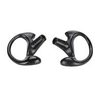 ACOGEDO Comfortable Black Silica Gel Ear Mould Replacement for Most Coil Tube Audio Kits Long Life Ear Easy Deform Achieve Light Delicate Appearance Sound Can and The (L)