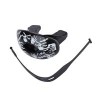 ACOGEDO Comfortable Mouthguard for Football and Rugby (Skeleton Shaped) | Safe TPR material, Impact protection, One size fits most, Ideal for various sports