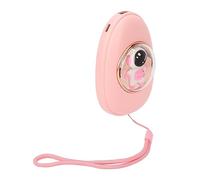 ACOGEDO Compact 2 in 1 Electric Hand Warmer with Space Capsule Design, Pink USB Rechargeable Power Bank and Lanyard for Easy Carrying, for Traveling and Studying (Pink)