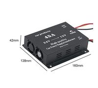 ACOGEDO Direct Voltage Reducer 24Volt to 12Volt VoltBuck Regulator Voltage Transformer Direct Converter Inverter Heat No Protected Accumulation Double The The (50A)