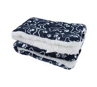 ACOGEDO Dog Blanket Soft Plush Portable Easy to Pet Winter Warm Blanket Cats Dogs100 X 75cm/39 4 X 29 5in Only Thick But and + Dog BlanketPet Winter MatWinter MatCat Warm MatPet (L size 70 * 55CM)