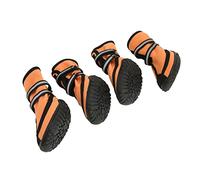 ACOGEDO Dog Boots Slipping Reflective Outdoor Dog Shoes Protector for Medium Large L Provides Great Stabi BootsOutdoor ShoesWaterproof ShoesReflective BootsDog Shoes (L)