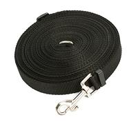 ACOGEDO Dog Leash 32 8ft Portable Dog Training Leash for Large Dogs Hiking Camping Training Swimming a Metal the on Pet LeashDog LeashAdjustable LeashDog Rope (Black)