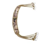 ACOGEDO Duck Strap Multifunctional Camouflage Fleece Lanyard with 12 Snap Rings Carrier for Outdoor Use