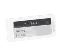 ACOGEDO Electronic Tag ESL 2.9in TFT Screen Display White Red Low Power Consumption Shelf Label (Black White)