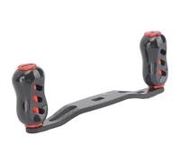 ACOGEDO Fishing Reel Handle Composite Material Double Handle Baitcasting Reel Rocker Arm 95mm Replacement for D S A (Red)