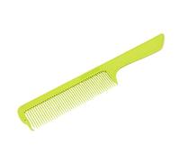 ACOGEDO Flat Top Clipper Comb Anti Static No Tangling Hair Cutting Barber Comb with Ergonomic Handle Professional Styling Tool for Men and Women Durable Plastic 8.27 Inches (Green)