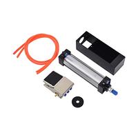 ACOGEDO Foot Valve Cylinder Can Crusher for Aluminum Soda Beer Bottles - Pneumatic Recycling Tool, 12oz & 16oz Capacity