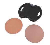 ACOGEDO Four-Wheel Ab Wheel Roller Mute Core Coaster Trainer with Protective Mats for Home Gym, ABS Non-Slip Design for Abdominal and Waist Strength Training