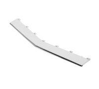 ACOGEDO Front Bumper Face Trim 2078850974 Stylish Middle Front Bumper Cover Lower Trim for -Class Coupe W207 Facelift Chrome Is the Face MoldingFront