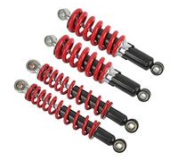 ACOGEDO Front Rear Spring Shock AbsorberFront Rear with SpringMotorcycle Shock AbsorberM 4PCS Front Suspension 250mm for, Pit Bike Kart, High Strength Ste Ion 250mm for - Pit Bike