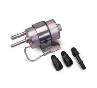 ACOGEDO Fuel Filter, Aluminum Alloy Fuel Filter Regulator with Internal Bypass for LS Swap EFI Conversion