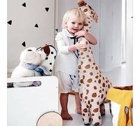 ACOGEDO Giraffe Plush Doll Toy - 100cm Cute Soft Stuffed Animal Pillow for Kids & Adults, Skin-Friendly Full-Fill PP Cotton, Versatile Car Decor & Gift (45cm)