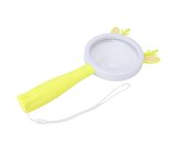 ACOGEDO Handheld Magnifier with Acrylic Lens for Elder Reading Kids Science Experiments - Kitten Style Portable Magnifying Glass with ABS Anti-Slip Handle (Type 4)