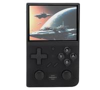 ACOGEDO Handheld Retro Game Console 3.5 Inch IPS Screen Open Source Portable Video Game Console with Dual 3D Joysticks 64GB Small Memory Card for Kids Purple Lamination the OCA Retro (Black)