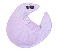ACOGEDO Heated Neck Shoulder Wrap with Temperature Control for Massage & Warm Relief, Electric Heating Pad for Neck & Shoulder in Orange Pink Velvet (Purple)