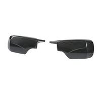 ACOGEDO Horn Left Right Door Rearview Mirror Covers for 3 Series E46 Sedan 1998-2005 Carbon Fiber Hatchback or Don't M Door Mirror CoversSide CoversSide View CapsDoor (Carbon Fiber Pattern)