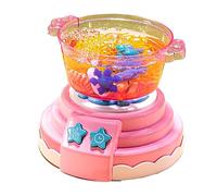 ACOGEDO Kids Hot Pot Maker Cooking Toys with Pretend Bubble Sound Light Simulation Hot Pot Machine DIY Toys Toddler Kitchen a Very Be and en Kids Cooking ToysKids (Pink)