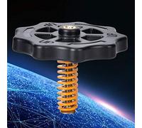 ACOGEDO KOONOVO 3D Printer Hot Bed Leveling Kit M4 Hand Twisted Nuts and Springs with Screws for Improved