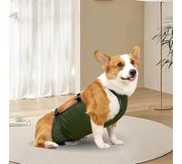 ACOGEDO Large Dog Belly Band Breathable Full Easy to Dog Bib Chest Protector S Is Specifically Prov Belly VestDog CoverDog ProtectorPet CoverDog Bib Chest (M)