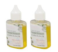 ACOGEDO Long Lasting Perfume Odor Eliminator with Jasmine Essential Oil for Indoor Bedroom and Bathroom - 2pcs 50ml Liquid Air Freshener for Home and Office