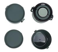 ACOGEDO Lunch Box 2200ml Three Layer Detachable Compartment Design Portable Round Box for Picnic for Students Blue You Can Use 3 Co Lunch BoxPortable BoxThermal BoxBento (Bean Paste Green)