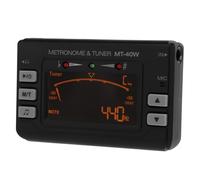 ACOGEDO Metronome Tuner Electric LCD Instrument 3 Pickup Modes for Guitar Violin SaxophoneMT-40W Wind Instrument 27 5Hz 4185Hz That Also Accuracy Is Range WIDE TUNING A0 Range C8 (MT-40W wind