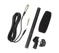 ACOGEDO Microphone ABS Metal Wired Professional Interview Microphone with XLR Cable Windscreen for Video Camcorder DSLR DV Cameras Various Providing Suitable Recording Ensuring
