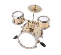 ACOGEDO Miniature Musical Instrument Replica Set Ornament Drummer Gift Family with Friends Handsome Box Detail Has Musical Instrument Gift to Miniature Your
