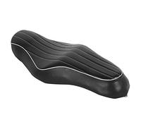 ACOGEDO Motorcycle Dual-Purpose Driver Passenger Saddle with White Stripe Fit for Forty Eight Iron Nightster XR1200X